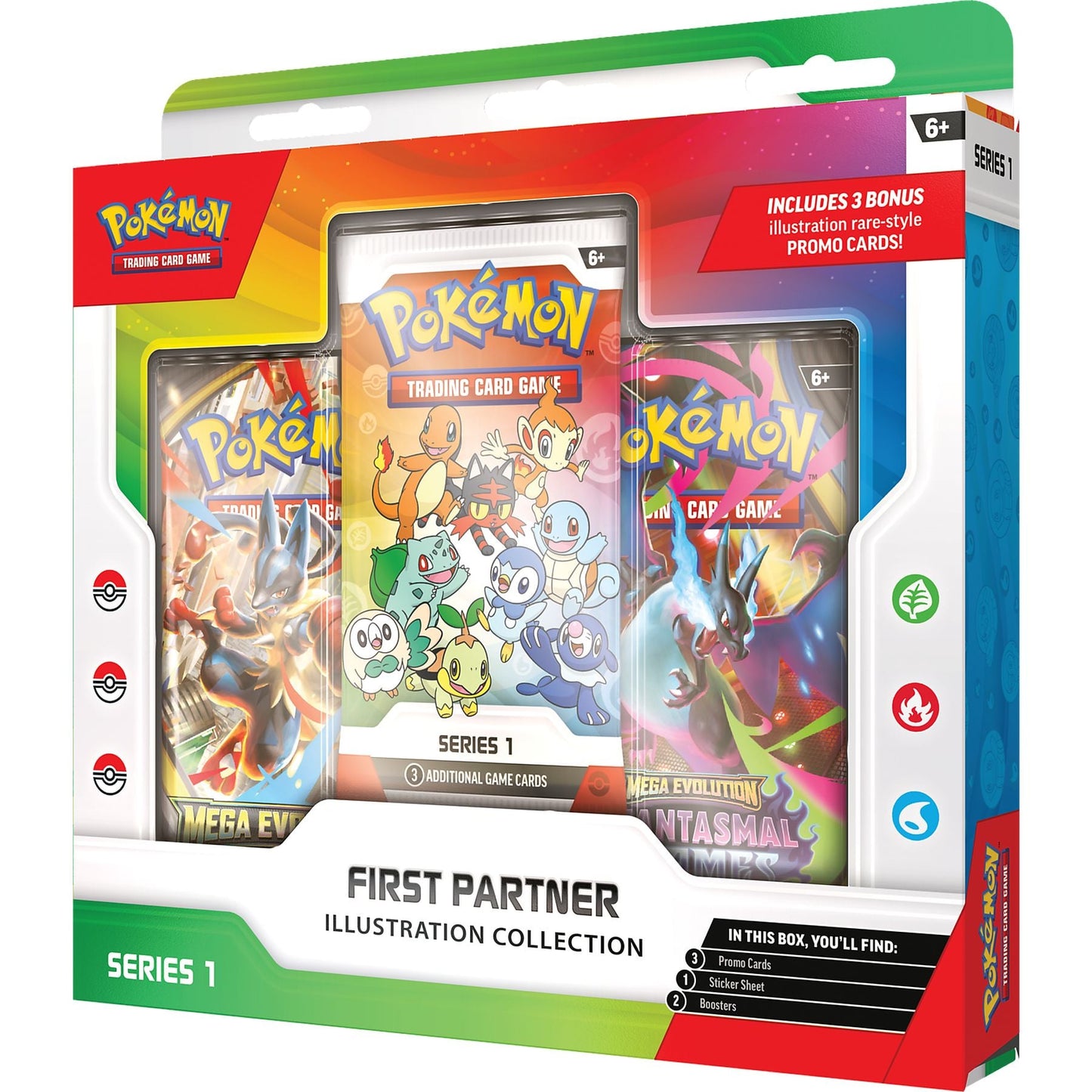 Pokemon First Partner Illustration Collection - Series 1
