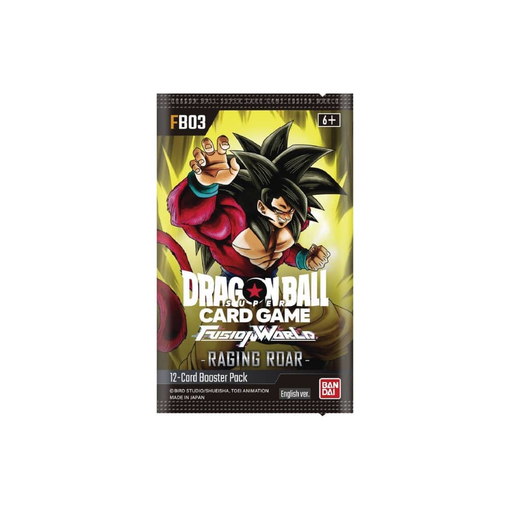 Dragon Ball Super Card Game – Raging Roar booster pack (FB03)